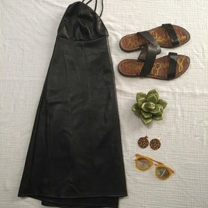 Victoria's Secret Pleather Slip-Dress